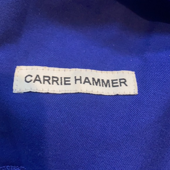 Carrie Hammer Dresses Custom Made Carrie Hammer Royal Blue Drese
